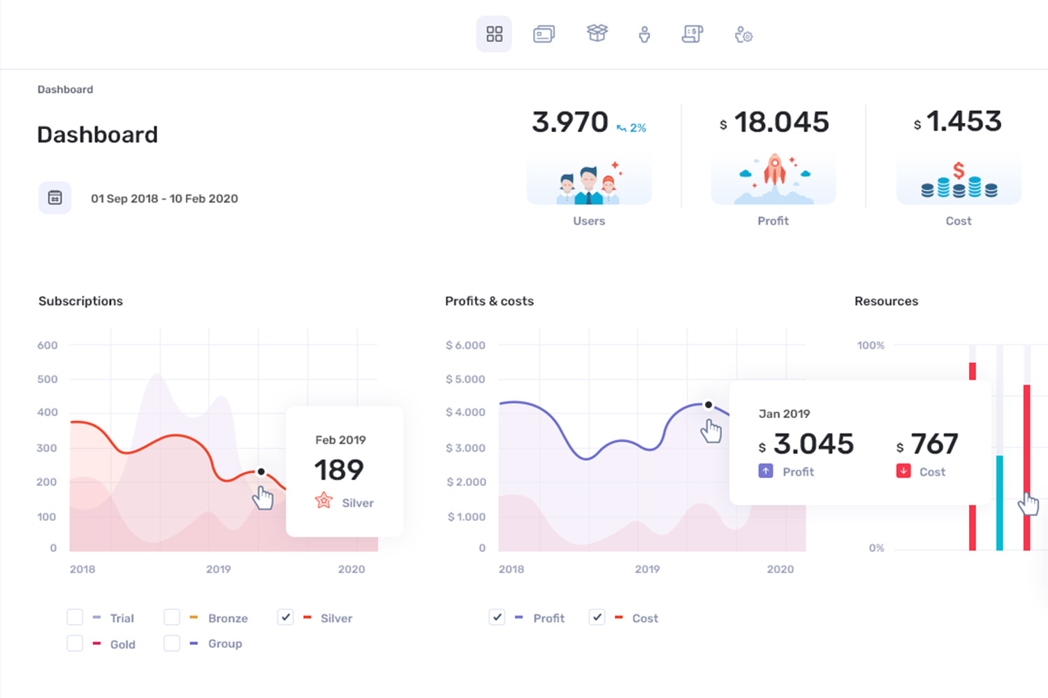 Training Management Software Screen
